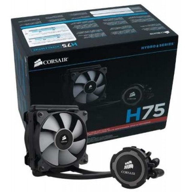 Water Cooler Corsair Hydro Series H75 120mm CW9060015WW ITX Gamer