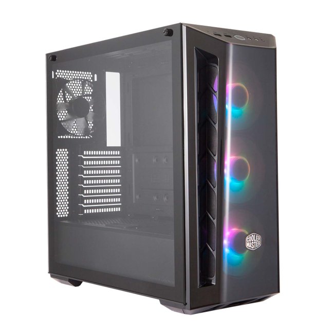 Gabinete Gamer Cooler Master Masterbox MB520 ARGB, Mid Tower, Black, Sem Fonte, 4x Fans, MCB-B520-KGNN-RGA.