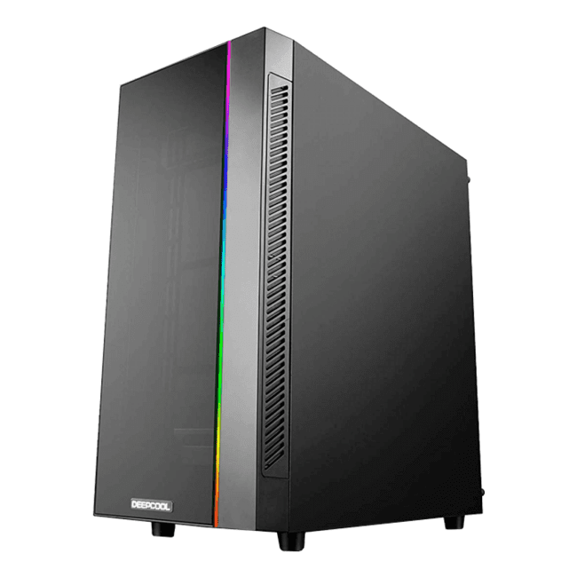 Gabinete Gamer DeepCool Matrexx 55 ADD-RGB V3 3F, Mid Tower, Vidro Temperado, Black, 3 Fans.