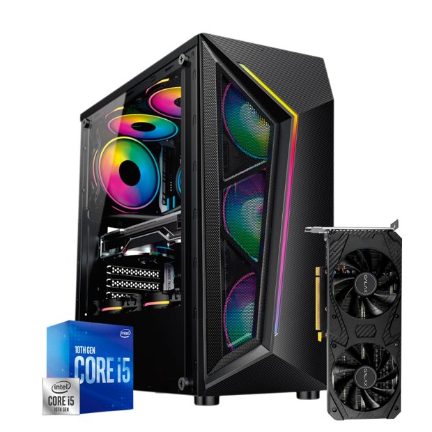 Pc Gamer BattleBox RTX I5 10400F + RTX 3060 Ti 8GB