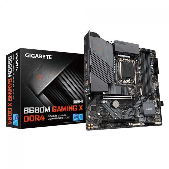 Placa Mae Gigabyte B660M Gaming X DDR4, Chipset B660, Intel LGA 1700, mATX.