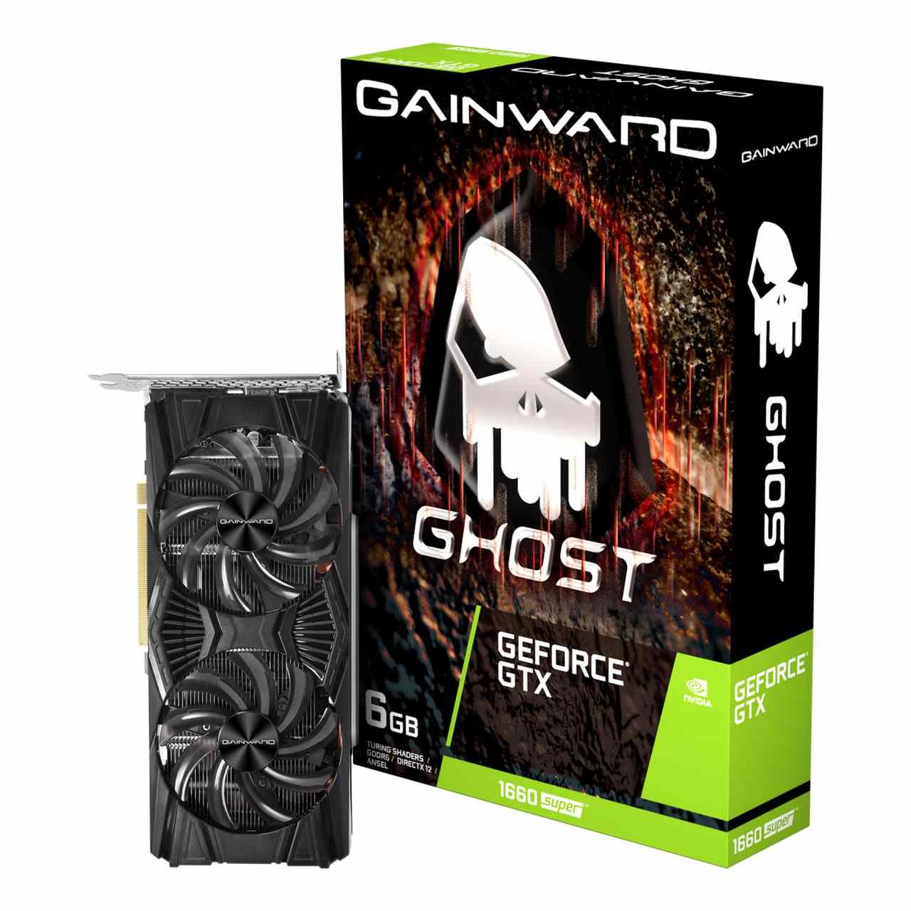 Placa de Video Gainward GeForce GTX 1660 Super Ghost Dual Placa de Video Gainward GeForce GTX 1660 Super Ghost Dual