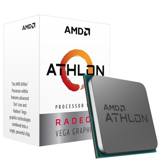 Processador AMD Athlon 3000G, 3.5GHz, AM4, YD3000C6FHBOX