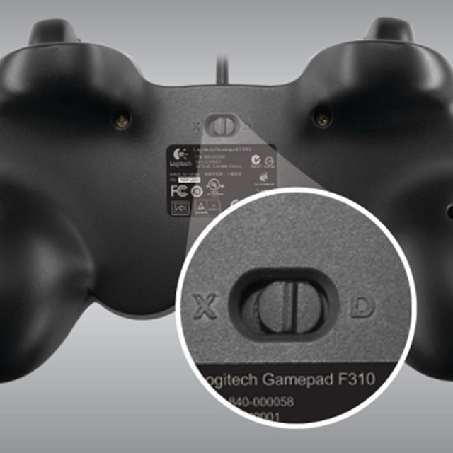 Controle de Jogos com fio Logitech F310 para PC e TV