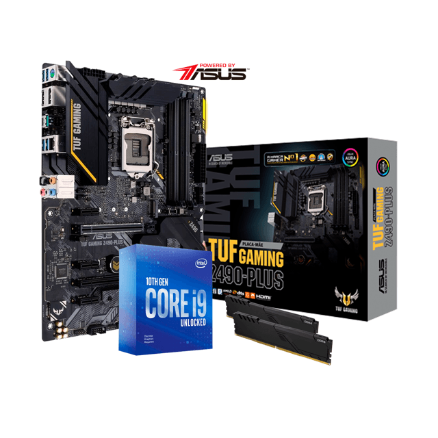 Kit Upgrade ITX Gamer Powered By Asus Processador Core I9 10900KF 