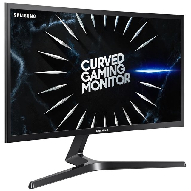 Monitor Gamer Samsung 23,5" Curvo, Full HD, HDMI/DisplayPort, FreeSync, 144Hz, Inclinacao Ajustavel - LC24RG50FQLMZD