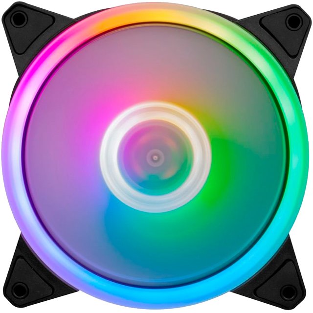 Kit Cooler FAN, 1STPLAYER M1-PLUS, 40mm, RGB, Black | ITX Gamer