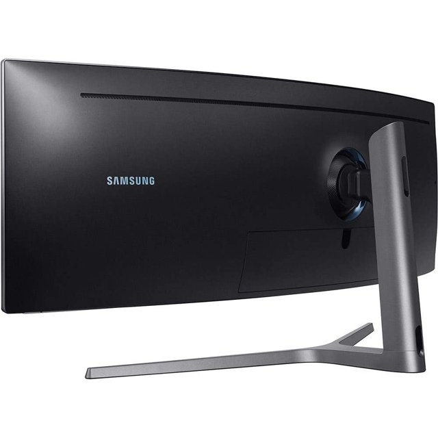 Monitor Gamer Samsung QLED 49" Super Ultra Ampla Curvo, Full HD, HDMI/Display Port, FreeSync, 144Hz, 1ms, Altura Ajustav