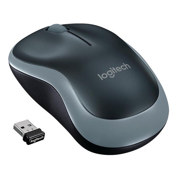 Mouse Logitech M185 Wireless Preto - 910-002225