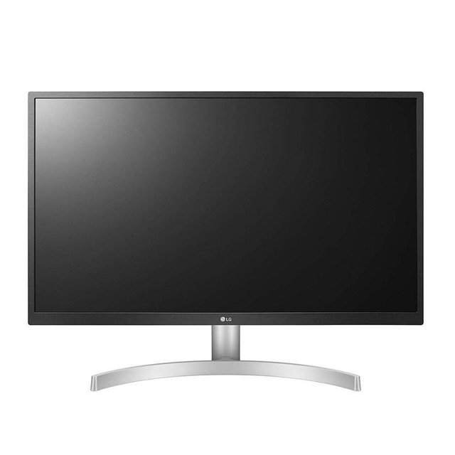 Monitor LG UltraHD 4K 27", IPS, FreeSync, HDMI/DP, HDR 10, 98% sRGB, Branco - 27UL500-W