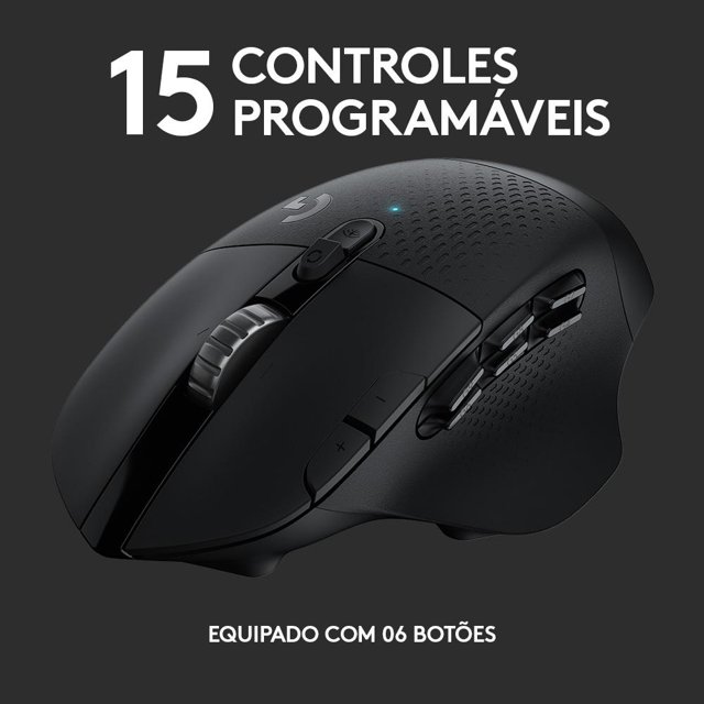 Mouse Gamer Sem Fio Logitech G703 Hero (Novo) - Arena Games - Loja