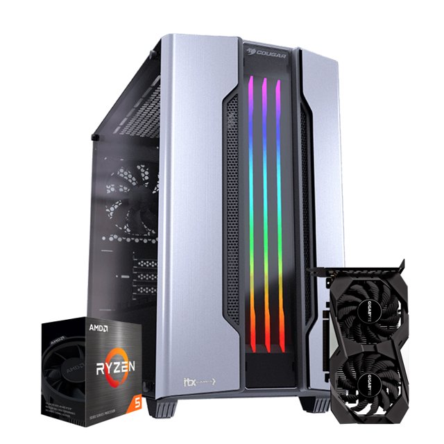 PC Gamer FPS Headshot, Core i3 13100F, Nvidia GeForce RTX 3060 TI OC 8GB,  16GB Ram, SSD M.2 500GB