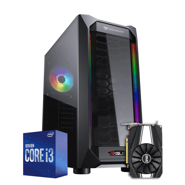 Pc Gamer Completo I3 10100f 16gb Ssd 480gb Gtx 1660 Super