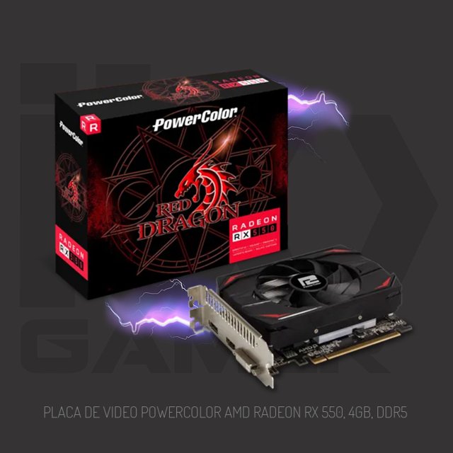 Pc ITX Gamer Arena Setup / AMD Athlon 3000G / RX 550 4GB / 8GB Ram