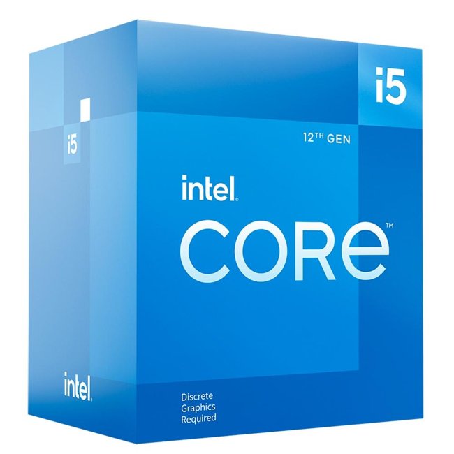 Processador Intel Core i5-12400F, Cache 18MB, 2.5GHz, 4.4GHz Max Turbo, LGA 1700, BX8071512400F.