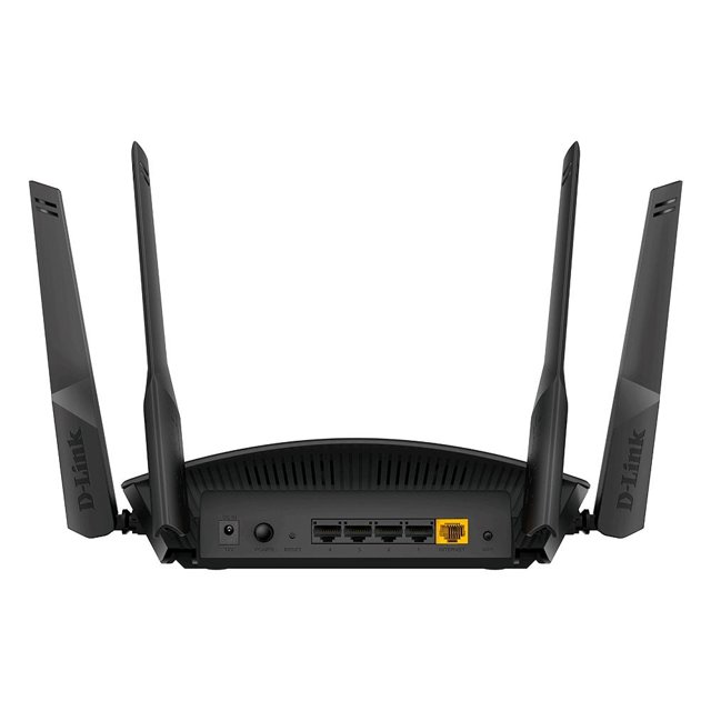 Roteador Wireless D-link WiFi 6 EXO AX1800, sistema MESH e comandos de voz Google/Alexa - DIR-X1860