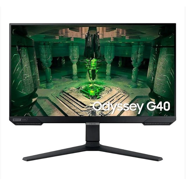 Monitor Gamer Samsung Odyssey G40 25", Full HD, 240 Hz, 1ms, HDMI, DP, Gsync, Freesync, Preto - LS25BG400ELXZD