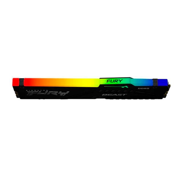 Memória Kingston Fury Beast RGB, 32GB, 6000MHz, DDR5, CL40 - KF560C40BBA-32