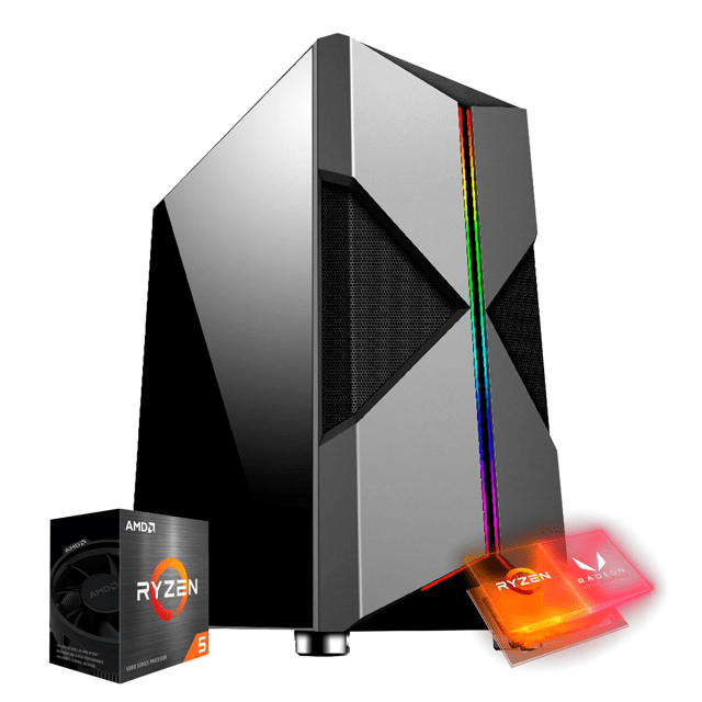 PC Gamer Arena, Ryzen 5 5600G, Radeon Graphics Vega 7, 16GB Ram, SSD 240GB