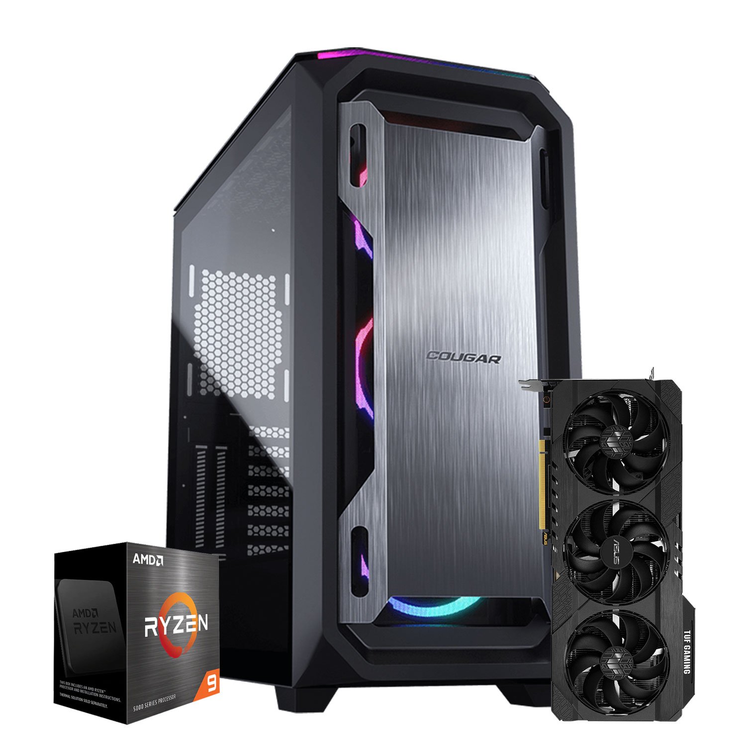 ハイエンドゲーミングPC Ryzen9 5900x RTX3080 - デスクトップ型PC