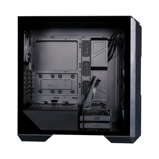 Gabinete Gamer Cooler Master MasterBox HAF 500, Lateral de Vidro, 2x fan ARGB, Preto - H500-KGNN-S00