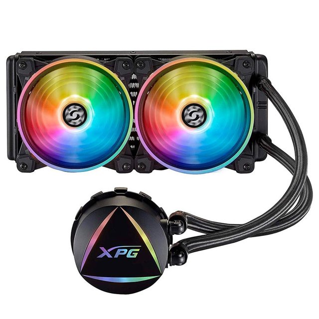 Water Cooler XPG Levante 240, 240mm, ARGB LEVANTE240BKCWW ITX Gamer