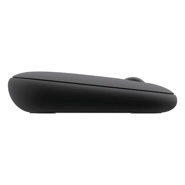 Mouse Logitech Pebble Mouse 2 M350s, Grafite, Bluetooth e Pilha inclusa, Clique Silencioso, Preto - 910-007049