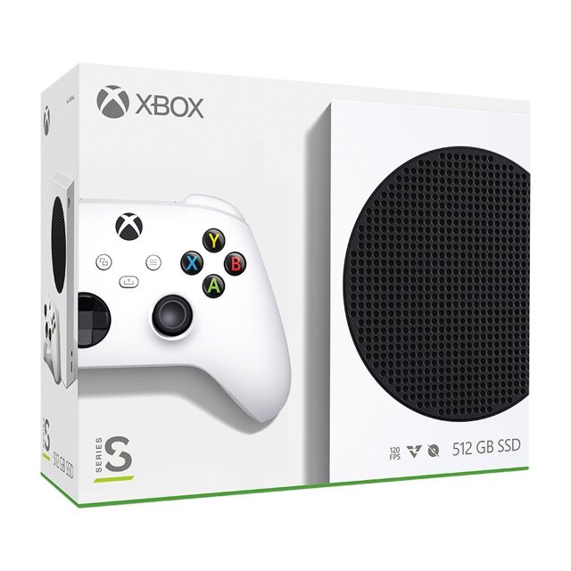 Console Microsoft Xbox Series S, 512GB, Branco, Com 1 Controle, RRS-00006