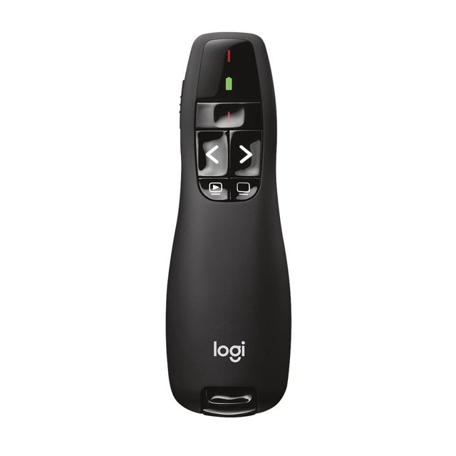 Apresentador Logitech R400 Laserpoint Preto - 910-001354