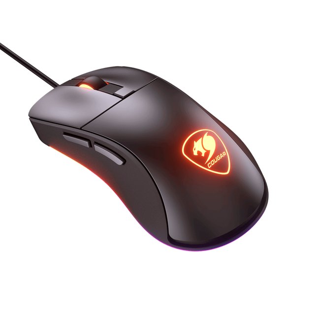 Mouse Gamer Cougar Minos XT, RGB, 6 Botões, 4000DPI