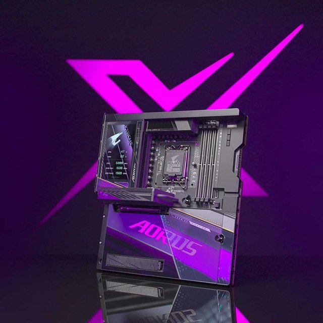 Placa Mãe Gigabyte Z790 Aorus Xtreme X, Chipset Z790, Intel LGA 1700, Wi-Fi, E-ATX, DDR5