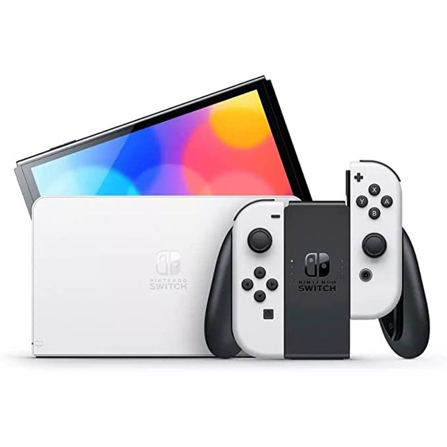 Console Nintendo Switch Oled com Joy-Con, Branco - HBGSKAAA1