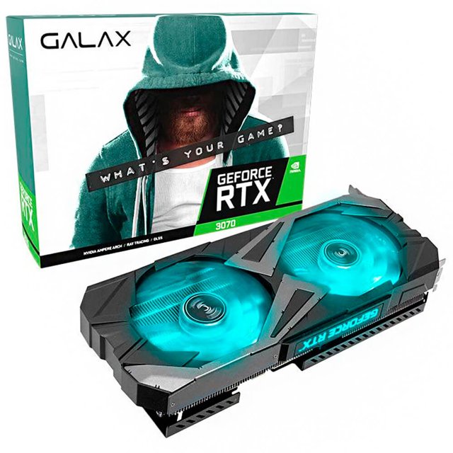 Placa De Vídeo Galax NVIDIA GeForce RTX 4060 Ti 1-Click OC 8GB