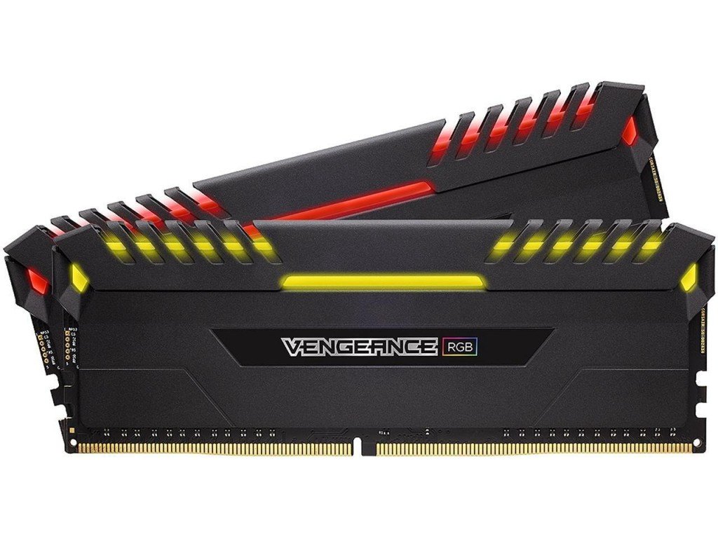 CORSAIR VENGEANCE RGB DDR5 RAM 64GB (2x32GB) 6400MHz CL32-40