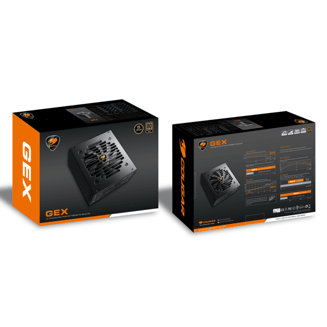 Fonte Cougar GEX750 750W, 80 Plus Gold, PFC Ativo, Full Modular ...