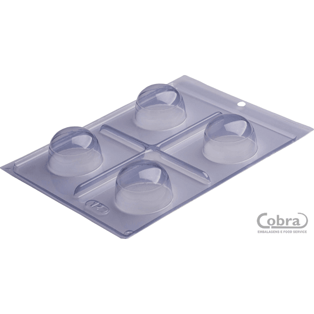 FORMA TRUFA - SILICONE | Cobra Embalagens