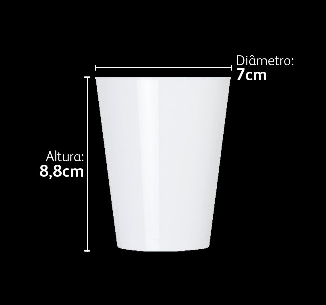 Copo Plástico Cristal 10 unidades de 200ml  StrawPlast - Mercadoce -  Doces, Confeitaria e Embalagem