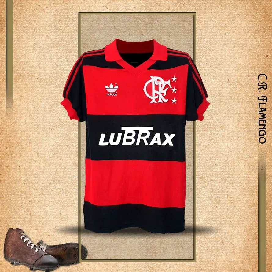 camisa retro flamengo 1987 adidas