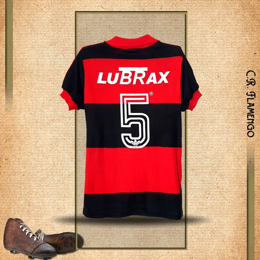 camisa flamengo retro 87