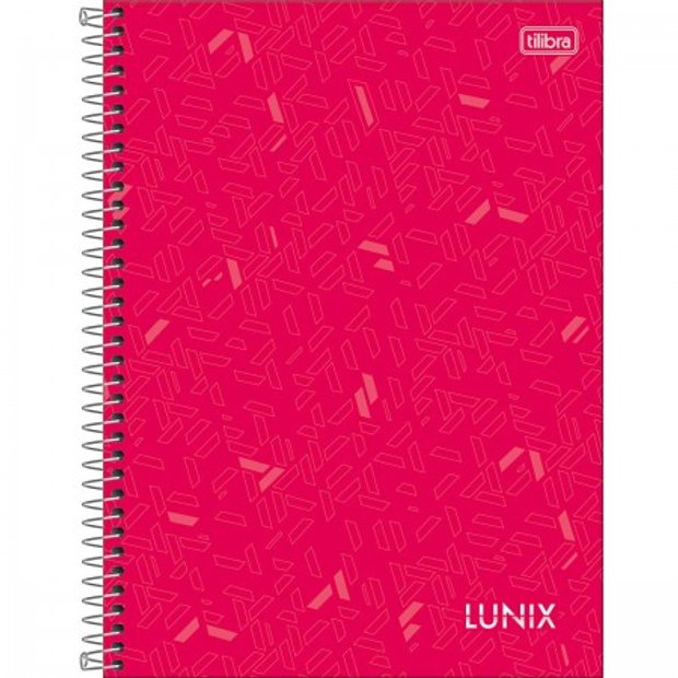 CADERNO UNIV. 1 MT TILIBRA LUNIX 80 FLS | PAPELARIA PEPPER