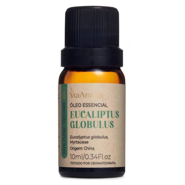 Óleo Essencial de Eucaliptus Globulus 10ml - Via Aroma