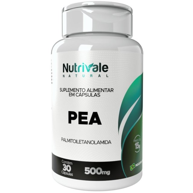 PEA (Palmitoiletanolamida) 30 Cápsulas - Nutrivale