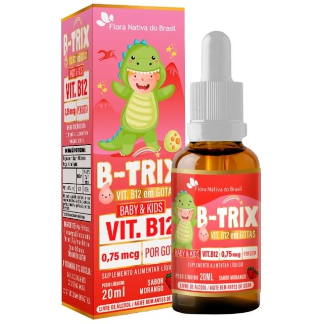 B-TRIX (Vitamina B12 Infantil) 20ml - Flora Nativa