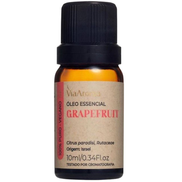 Óleo Essencial de Grapefruit 10ml - Via Aroma