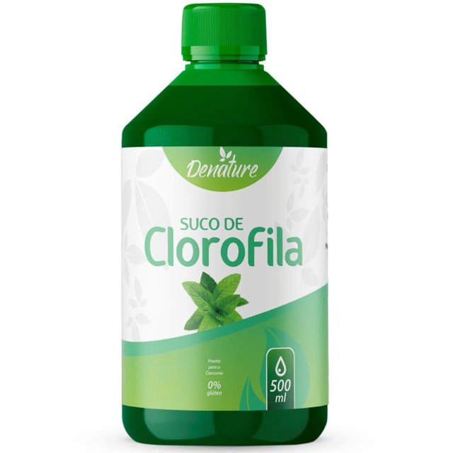 Suco de Clorofila 500ml - Denature