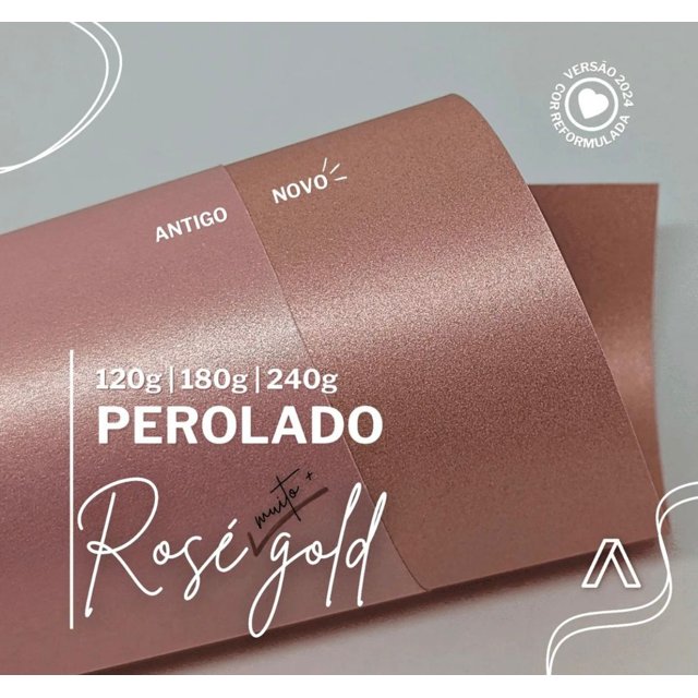 Papel Perolizado 180g Metallik | Papel Mania Aracaju