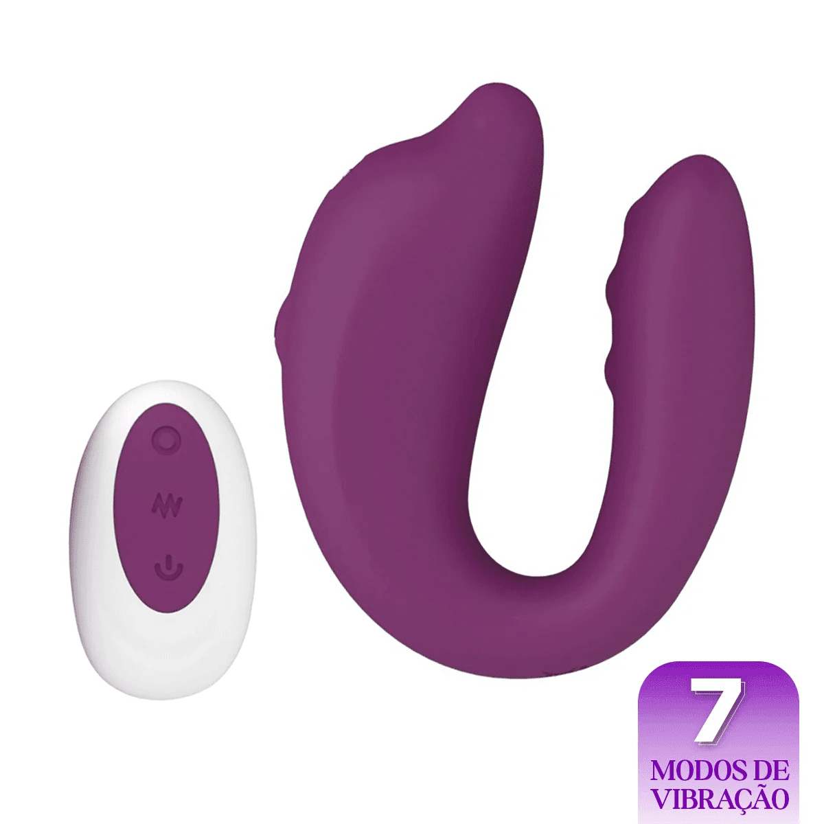 Vibrador de Casal Double Love - Golfinho