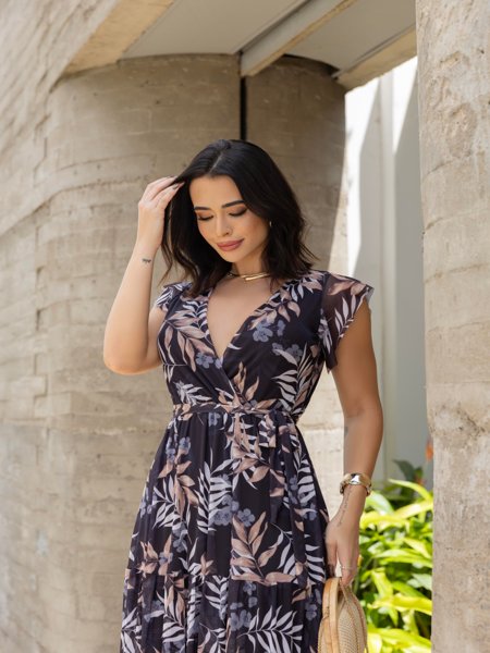 Vestido Izzy manga curta Menina Vest para Arrasar em Qualquer