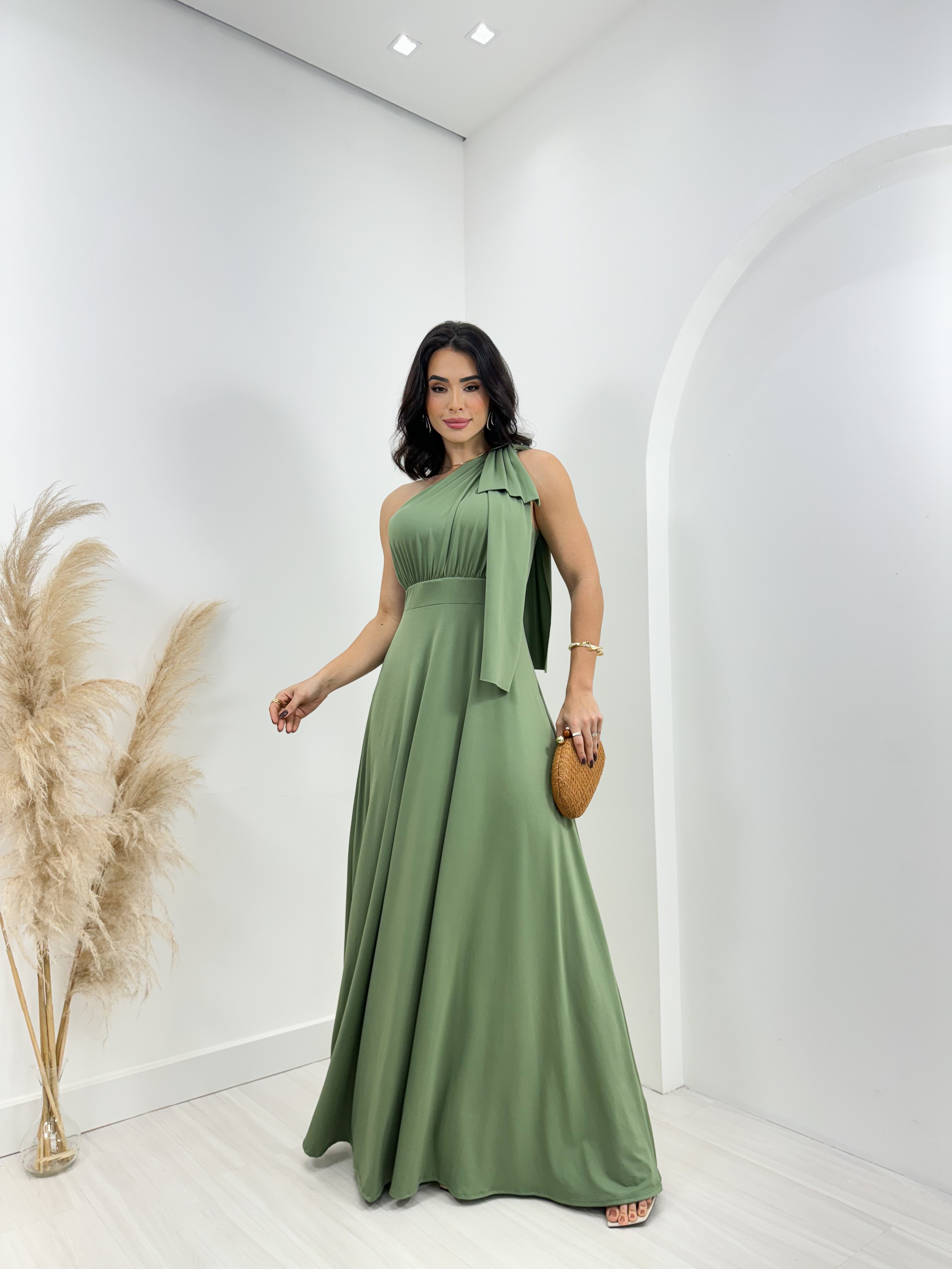 Vestido Longo Lua Menina Vest Conforto e Elegância Menina Vest