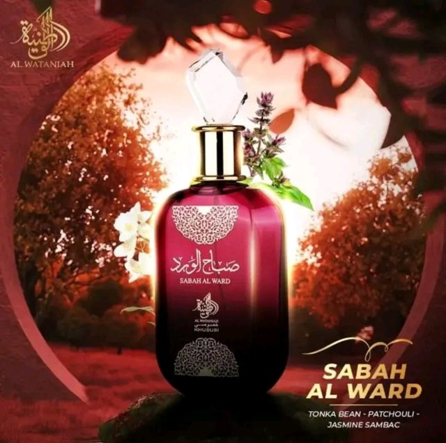 Perfume Sabah Al Ward Al Wataniah Feminino - Eau de Parfum 100ml